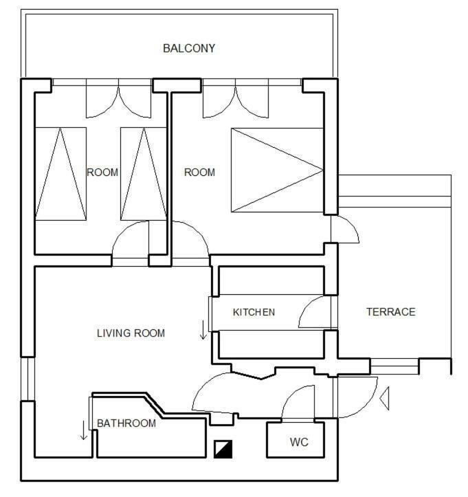 Apartment Center Opatija Bagian luar foto